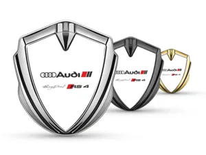 Audi Metallico Cupolato Emblema Disegno High-End Look Drift